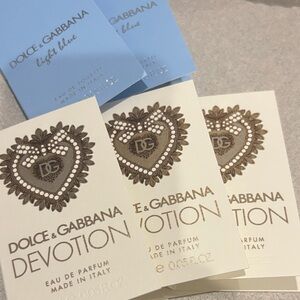 Dolce & Gabbana Devotion and Light Blue discovery set